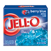 Jell-o Gelatin Dessert Berry Blue Full-Size Picture